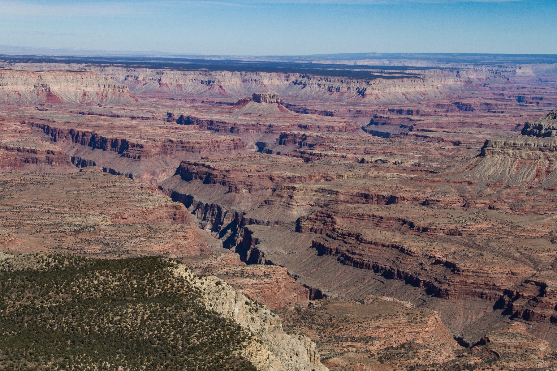Getting to see the Grand Canyon from the air is quite a treat.